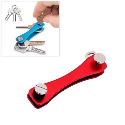 Draagbare metalen Sleutelopslag clip (rood)