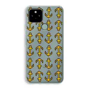 Musketon Anchor: Google Pixel 5 Transparant Hoesje