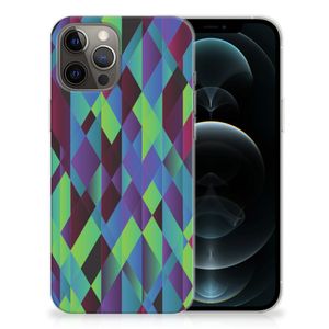 iPhone 12 Pro Max TPU Hoesje Abstract Green Blue
