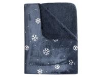 LIVARNO home Fleece plaid 140 x 180 cm (Blauw)