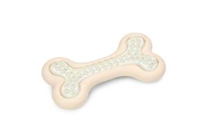 Beeztees puppy dental bot - hondenspeelgoed - roze - 10 cm