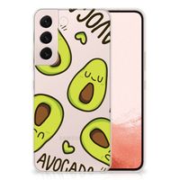 Samsung Galaxy S22 Telefoonhoesje met Naam Avocado Singing - thumbnail