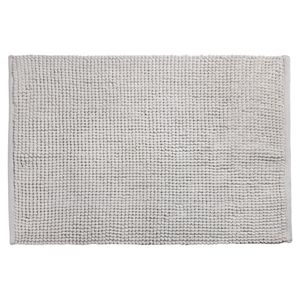 Badmat Differnz Candore 50x80 cm Met Antislip Microfiber Licht Grijs