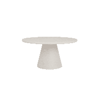 Tower Living Ronde Eettafel 'Mello' 150cm, kleur Wit