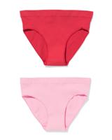 HEMA Kinderslips naadloos - 2 stuks roze (roze)
