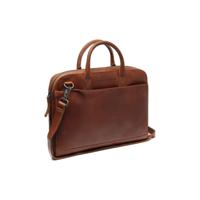 The Chesterfield Brand Tilbury - Leren Laptoptas tot 14 inch - Cognac