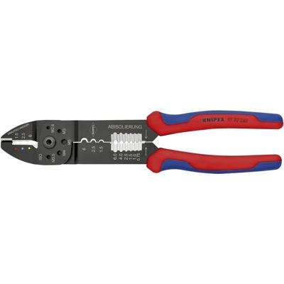 Knipex Knipex-Werk 97 32 240 Krimptang Geïsoleerde kabelschoenen, Geïsoleerde connectoren (male) 1.5 tot 6 mm²