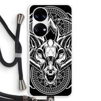 Oh Deer: Huawei P50 Transparant Hoesje met koord