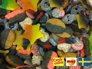 Bubs Candyonline Zweedse Snoepmix Bubs Godis 1 Kilo ***SUPER SALE***