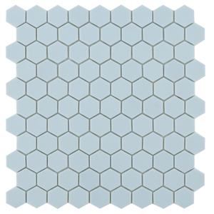 By Goof mozaiek hexagon 3.5x3.5 cm light blue