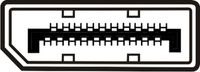 ASSMANN Electronic DisplayPort - HDMI DisplayPort 1.1a HDMI type A Zwart kabeladapter/verloopstukje - thumbnail