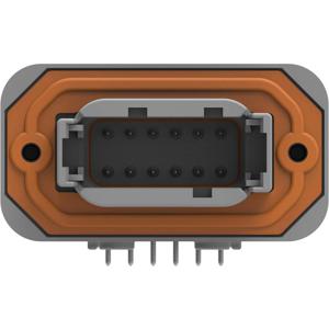 TE Connectivity DTM13-12PA Male behuizing (kabel) DTM Totaal aantal polen: 12 Inhoud: 1 stuk(s)