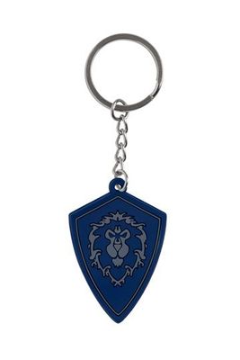World of Warcraft Rubber Keychain Battle for Azeroth Alliance 4cm
