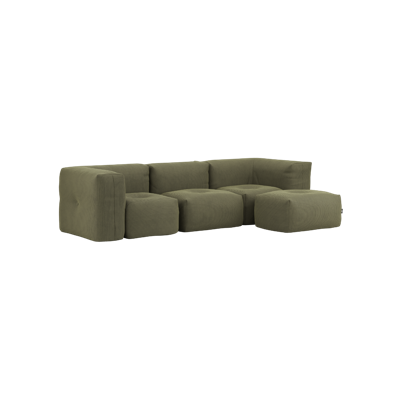 Soft Sofa Indoor - 3 Seater - Olive - SACKit