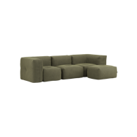 Soft Sofa Indoor - 3 Seater - Olive - SACKit