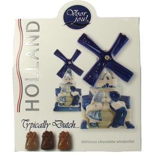 Voor Jou! Cadeau doos typical Dutch windmill