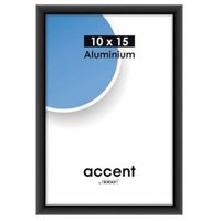 Nielsen fotolijst Accent 10 x 15 cm aluminium zwart