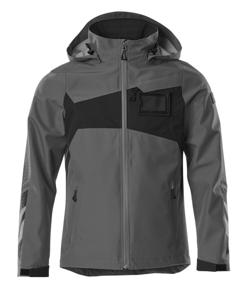 MASCOT Accelerate 18301-231 Shell jas antraciet/zwart - maat S