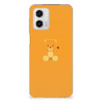 Motorola Moto G73 Telefoonhoesje met Naam Baby Beer