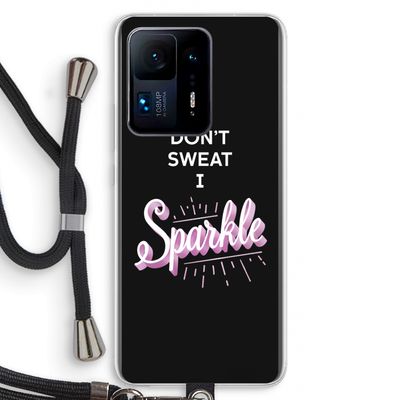 Sparkle quote: Xiaomi Mi Mix 4 Transparant Hoesje met koord
