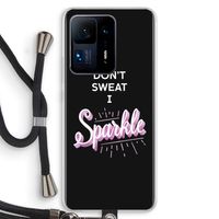 Sparkle quote: Xiaomi Mi Mix 4 Transparant Hoesje met koord