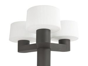 Lantaarnpaal met drietal Muffin lampen aluminium 74435-74429 ESR