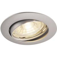 SLV 1000721 Inbouwlamp GU10 Zilver-grijs