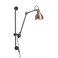 DCW Editions Lampe Gras N210 Round Wandlamp - Koper/wit