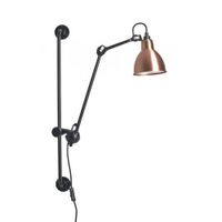 DCW Editions Lampe Gras N210 Round Wandlamp - Koper/wit - thumbnail