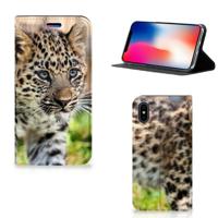 Apple iPhone X | Xs | Hoesje maken | Baby Luipaard