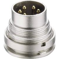 Lumberg SGV 50 DIN-connector Stekker, inbouw verticaal Aantal polen: 5 Zilver 1 stuk(s)