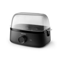 Philips HD9137/90 Eierkoker voor 6 Eieren Zwart/Transparant Philips HD9137/90 Eierkoker voor 6 Eieren Zwart/Transparant