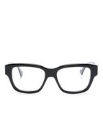 Gucci Eyewear lunettes de vue à monture rectangulaire - Noir