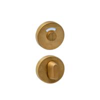Intersteel WC-sluitingTira rond messing getrommeld Ø 53mm - 0011.341060