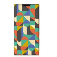 Samsung Galaxy S22 Ultra Hoesje met Magneet Funky Retro