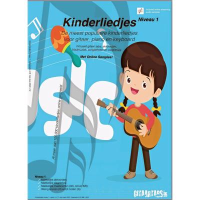 Gitaartabs: Kinderliedjes Niveau 1 Gitaar Lesboek Gitaartabs: Kinderliedjes Niveau 1 Gitaar Lesboek
