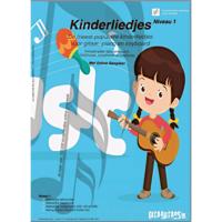Gitaartabs: Kinderliedjes Niveau 1 Gitaar Lesboek