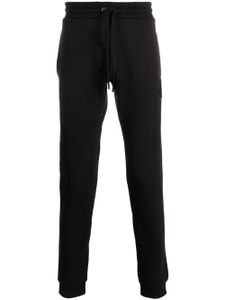 Moncler logo-patch cotton track pants - Noir