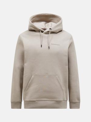 Peak Performance Original Small Logo Hood Trui Heren Avid Beige XL