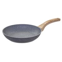 Koekenpan - Alle kookplaten geschikt - grijs - dia 24 cm   -
