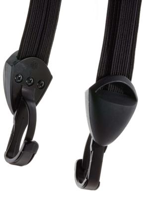 Triobinder Widek All-Black met zwarte RVS haken - zwart (op kaart)