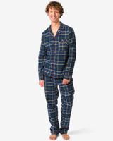 HEMA War Child pyjama voor volwassenen ruiten donkerblauw (donkerblauw)
