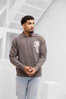 Off The Pitch Boucle Grip Sweater Heren Grijs - Maat XL - Kleur: Grijs | Soccerfanshop Off The Pitch Boucle Grip Sweater Heren Grijs - Maat XL - Kleur: Grijs | Soccerfanshop