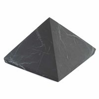 Edelsteen Piramide Shungiet Ongepolijst - 30 mm - thumbnail