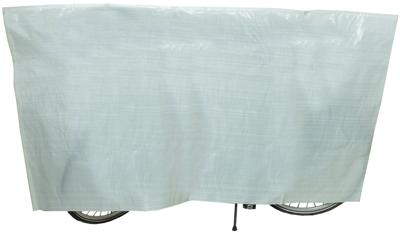Vk fietsbeschermhoes (1) hoes wit z/ringen
