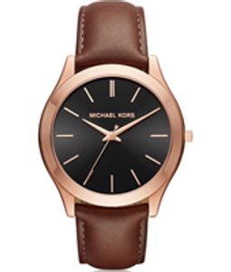 Horlogeband Michael Kors MK8509 Leder Bruin 22mm