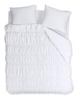 Rivièra Maison Ruffle Wit dekbedobertrek