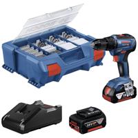 Bosch Professional GSR 18V-55 06019H5209 Accu-schroefboormachine 18 V 4.0 Ah Li-ion Incl. 2 accus, Incl. lader, Incl. accessoires, Brushless - thumbnail