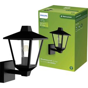 Philips Lighting Kinno 929004141301 Buitenlamp (wand) E27 Zwart