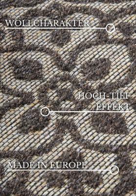 Hanse Home - Villeroy & Boch 1883 In- & Outdoor Rug Julie Natural Brown Beige - 160x230 cm